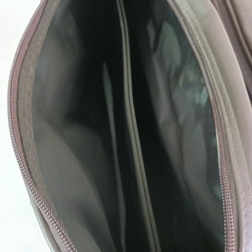 Laptop Travel Bag, Shoulder‎ Strap, Soft Full Grain Leather 16
